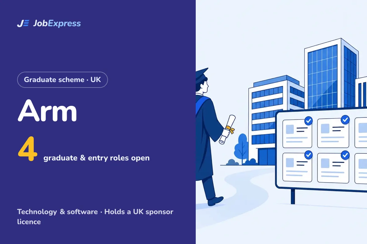 Arm Graduate Scheme and Graduate Jobs UK: 4 Open (Oct 2026)