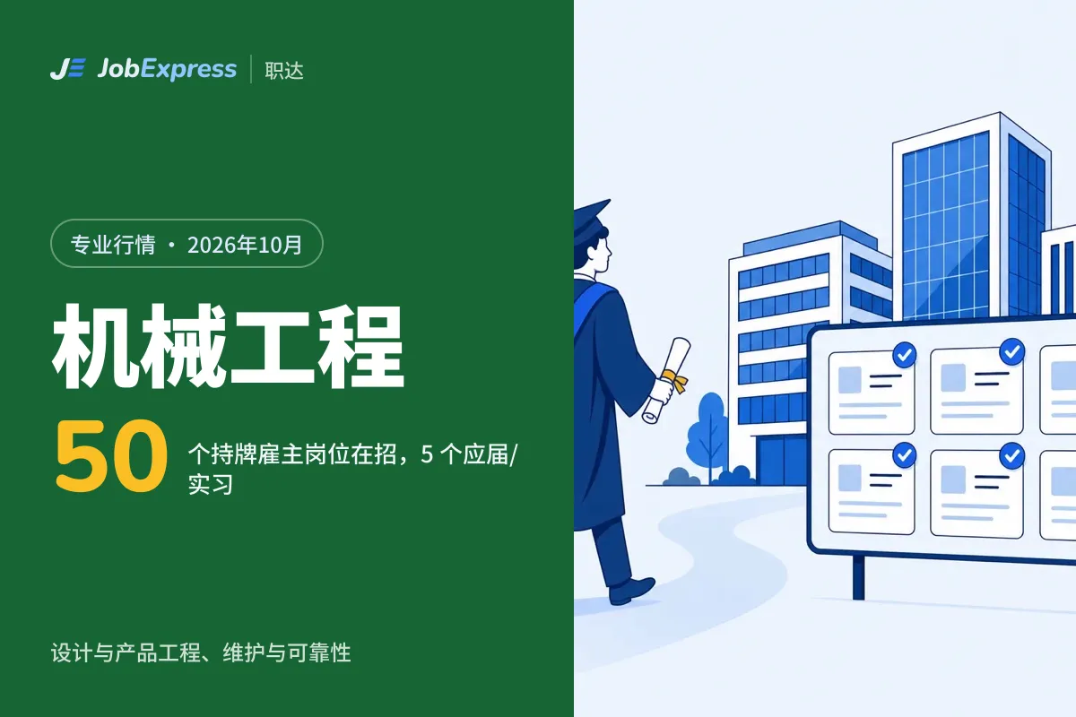 机械工程专业在英国能做什么：50 个持牌雇主岗位在招（2026年10月）