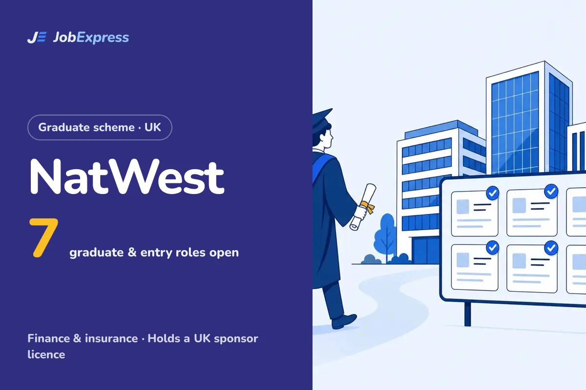 NatWest Graduate Scheme and Graduate Jobs UK: 7 Open (Oct 2026)