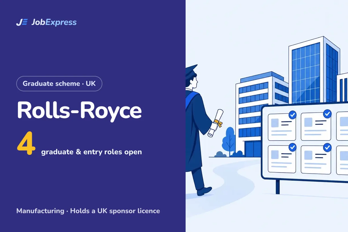 Rolls-Royce Graduate Scheme and Graduate Jobs UK: 4 Open (Oct 2026)