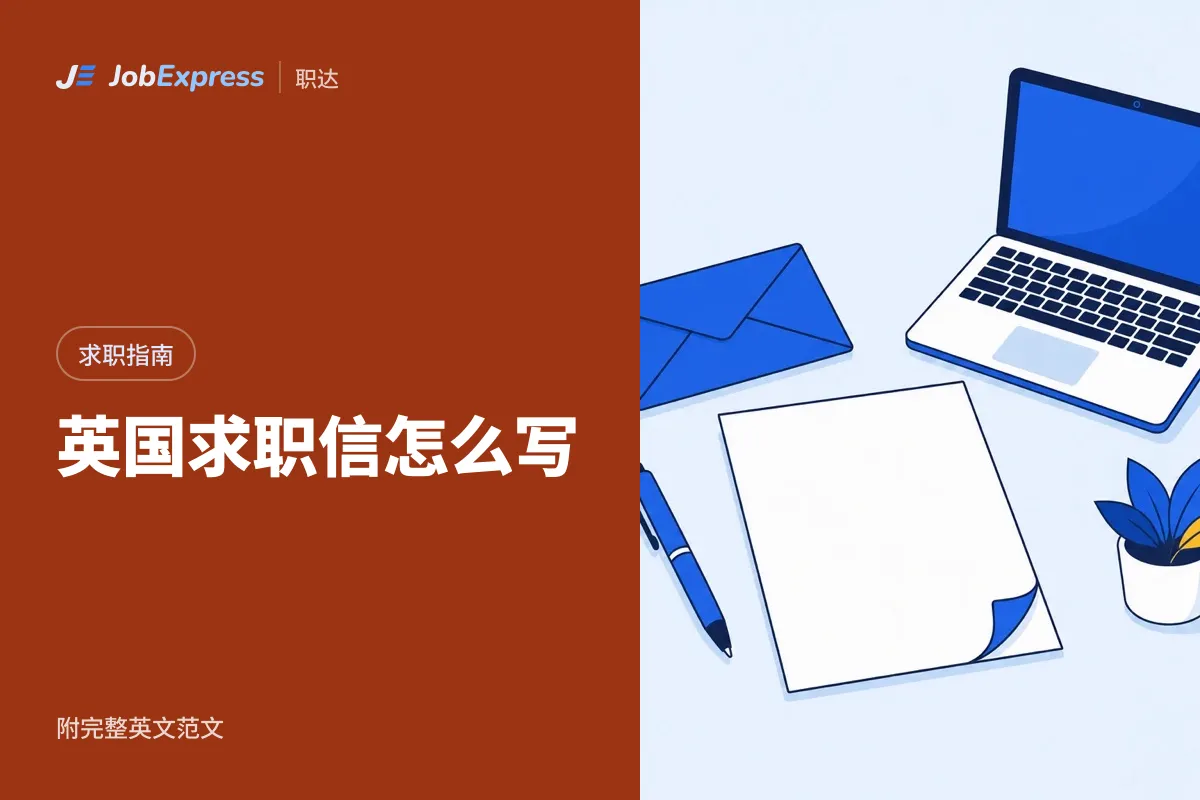 英国求职信(Cover Letter)怎么写:结构、范文和技巧
