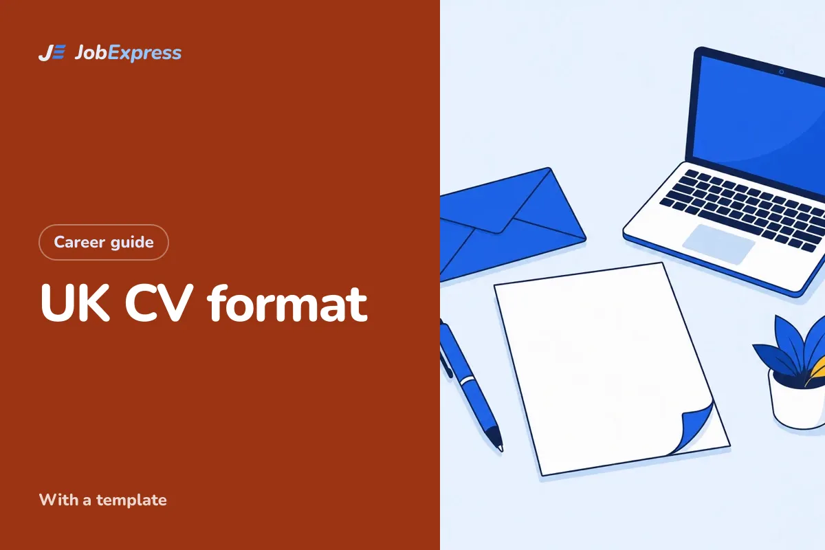 UK CV Format: How to Write a CV for UK Jobs, with a Template
