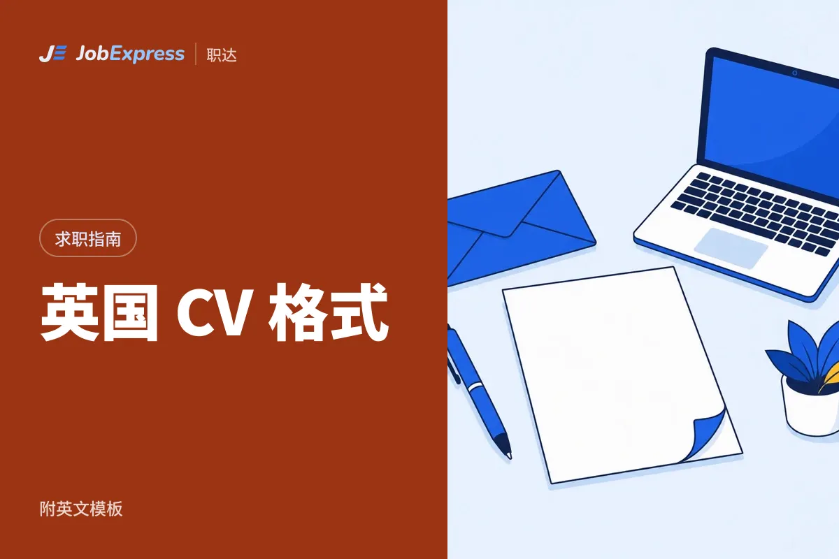 英国 CV 格式：英国求职简历怎么写（附模板）